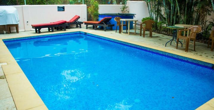 Calangute Grande Hotel Bagian luar foto